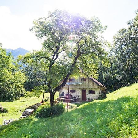 Miha Lodge - Mihcevo Plece Soča Exteriör bild