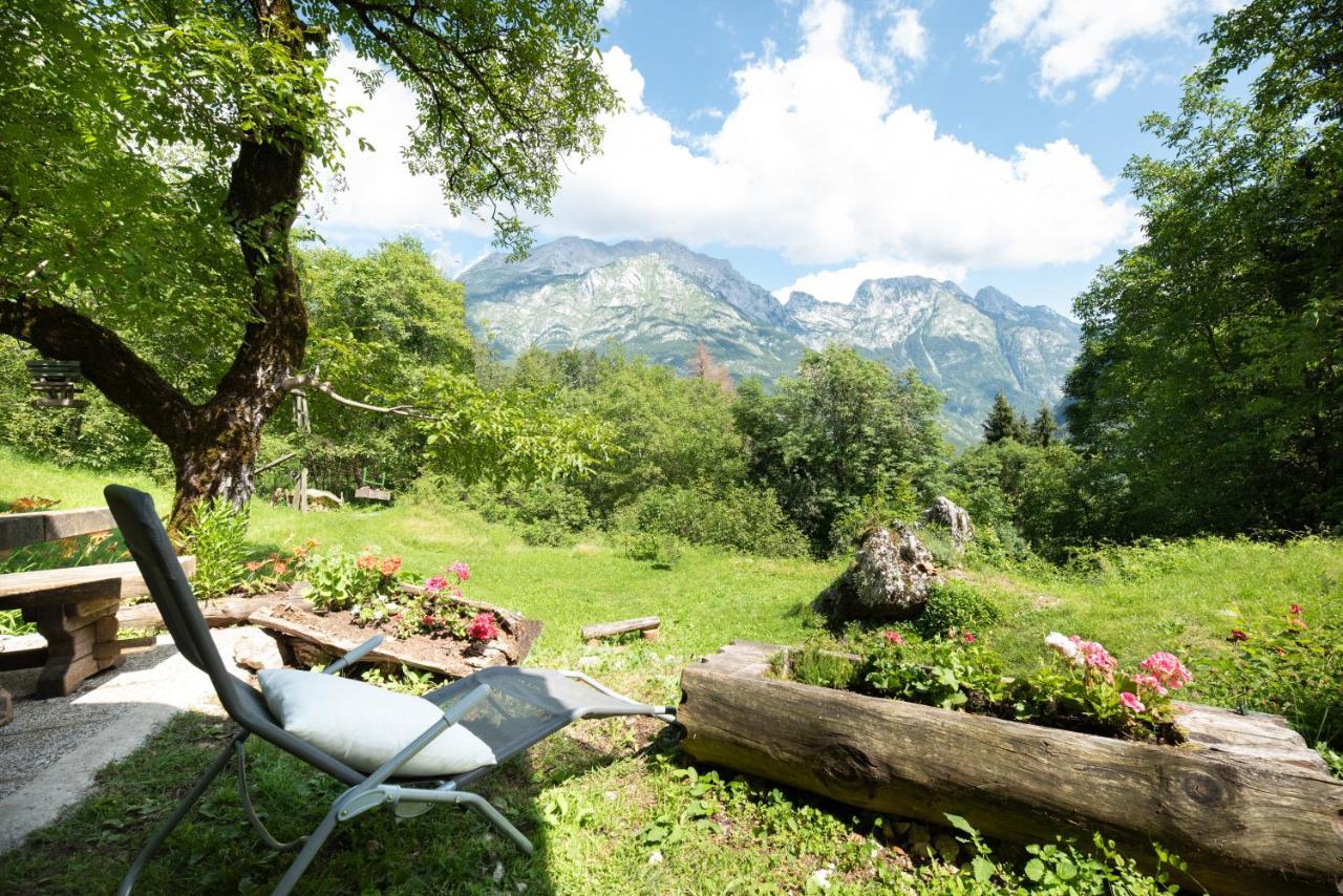 Miha Lodge - Mihcevo Plece Soča Exteriör bild