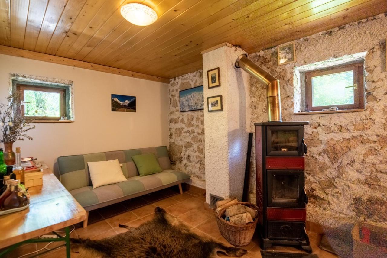 Miha Lodge - Mihcevo Plece Soča Exteriör bild