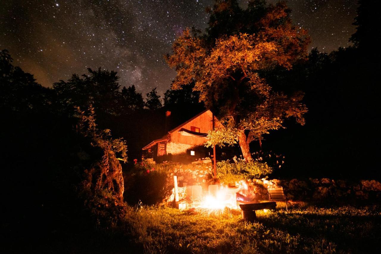 Miha Lodge - Mihcevo Plece Soča Exteriör bild