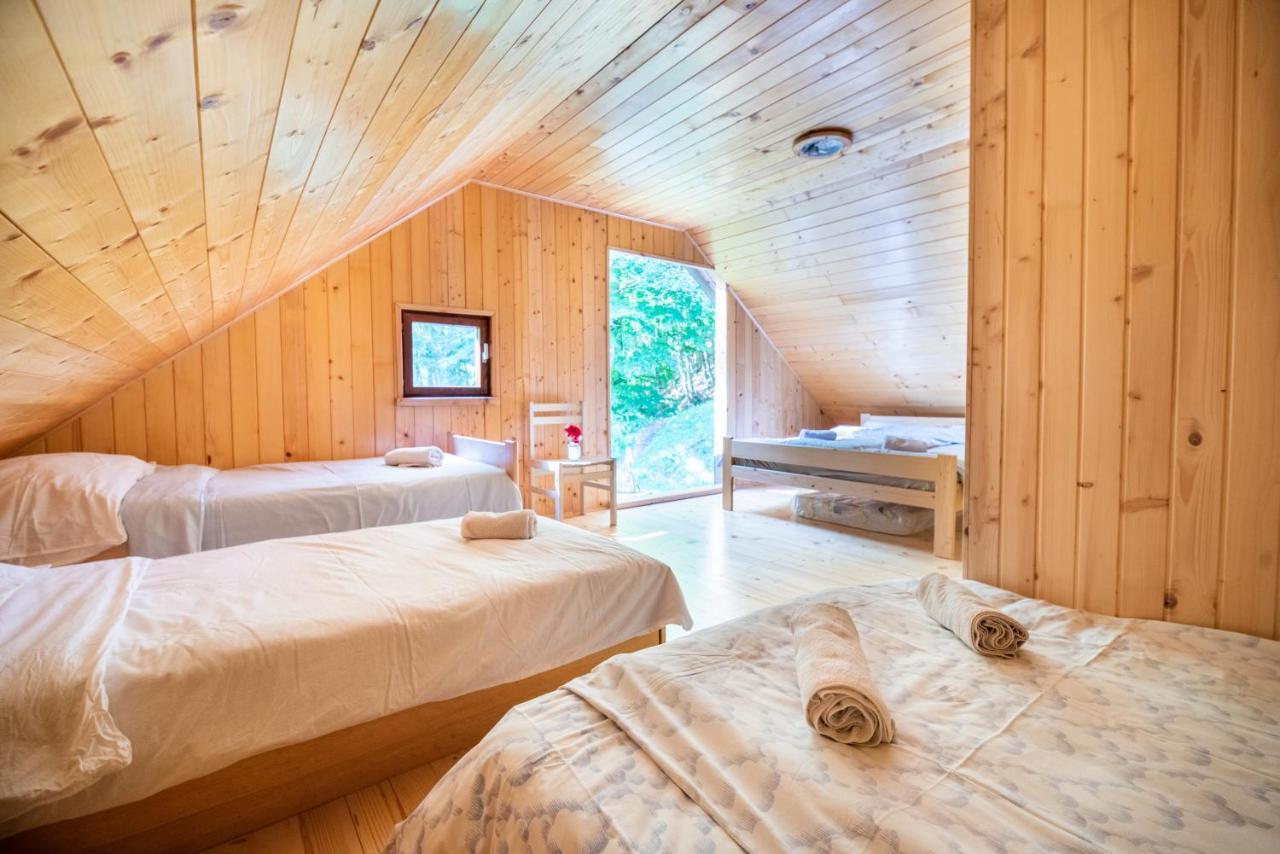 Miha Lodge - Mihcevo Plece Soča Exteriör bild